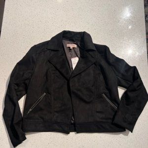 Philosophy Faux Suede Jacket